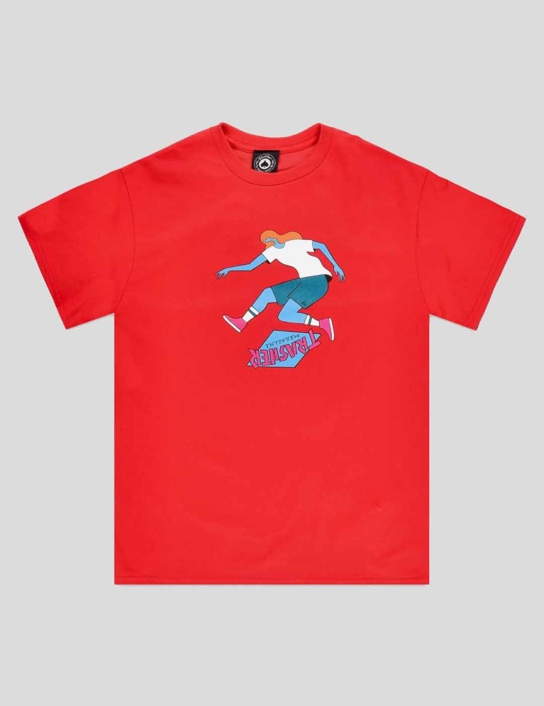 T-shirt THRASHER x parra tre tee network